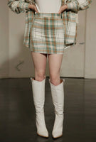 Greer plaid skirt