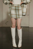 Greer plaid skirt
