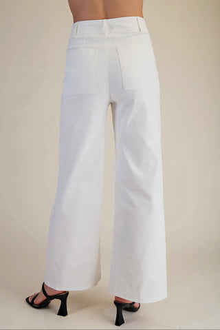 Natalie white dress pants