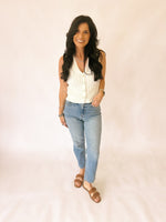 Liv white vest