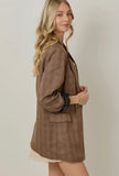 Polly plaid blazer