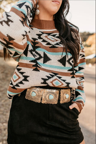 Jentri concho belt- black leather