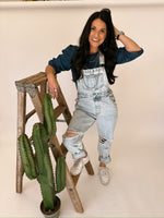 Melissa denim overalls