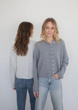 Piper Heather grey cardigan