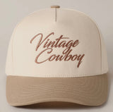 Vintage cowboy hat - 3 colors