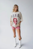 Oklahoma south split oversized tee