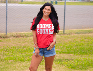 Boomer Sooner chenille top