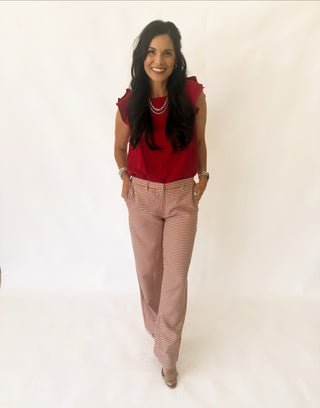 Emily checkered pant