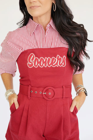 Sooners custom romper