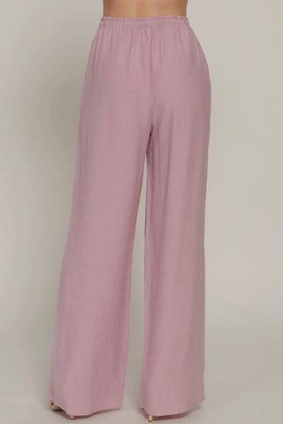 Payden pink flowy pants