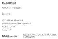 Lime green trousers