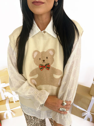 Teddy bear Christmas sweater