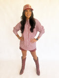Diane striped button down