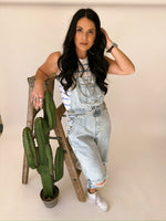 Melissa denim overalls