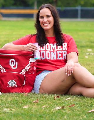 Boomer Sooner chenille top