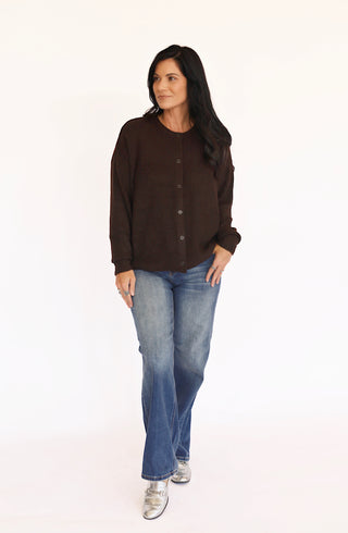Charolette brown cardigan