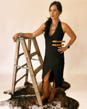 McKenzie dress with buckles