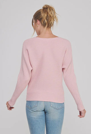 Allie dolman ribbed sweater - 2 colors