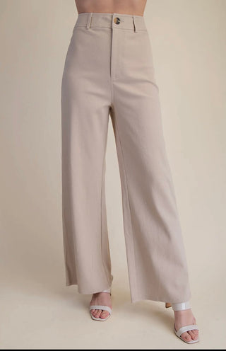 Natalie khaki dress pant