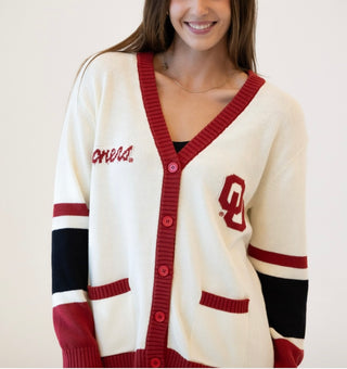 OU Sooners cardigan