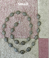 Nickle concho belts