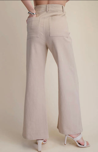 Natalie khaki dress pant