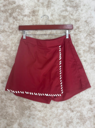 Izzy crimson skort