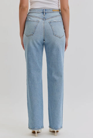 Savannah high rise straight dad jeans - cello