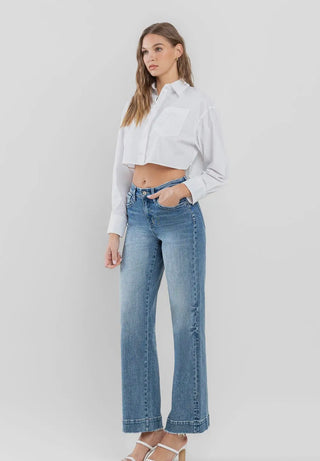 Permissible wide leg trouser denim - flying monkey
