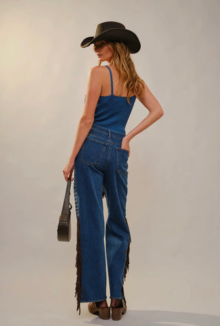 Brandi Buckle ribbed bodysuit - 2 colors