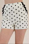 Sassy polka dot shorts