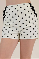 Sassy polka dot shorts