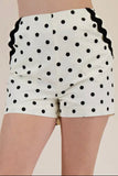 Sassy polka dot shorts