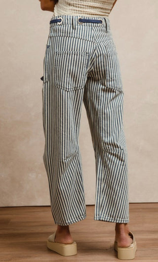 Zoei red barrel jeans