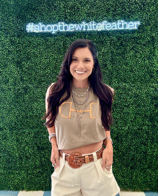 Kiersten snaffle bit muscle tee