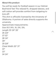 Oklahoma helmet