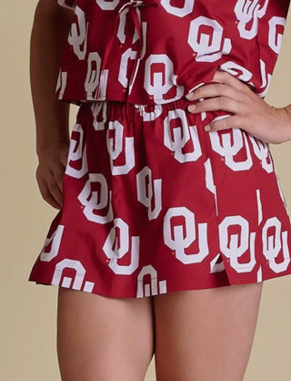 OU poplin skort