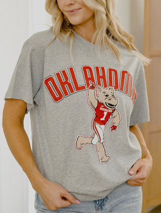 Oklahoma with Boomer thrifted tee