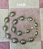 Nickle concho belts