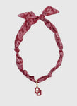OU bandana necklace