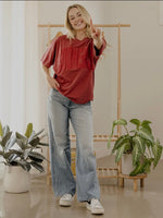 Sooners crimson tee - comfort colors