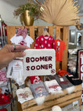 Boomer Sooner beaded pouch