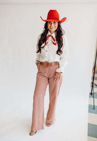 Emily checkered pant