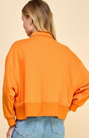Game day pullover - orange