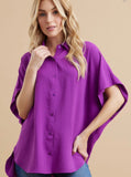 Purple power blouse