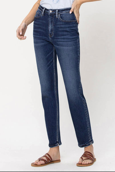 Erika stretch mom jean denim