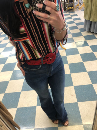 Que Chula tooled belts - 3 colors