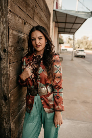 Kari concho belt - brown