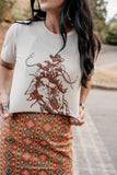 Santa Fe embroidered skirt
