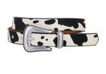Cow print belt- 2 colors